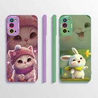 Sarung Samsung Galaxy S20 SM-G980, penutup belakang Sarung TPU lembut, dicat bunga Phone Casing