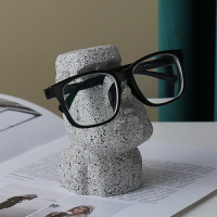 眼鏡架 眼鏡支架 眼鏡展示架 創意搞怪眼鏡擱架眼鏡店裝飾品辦公室擺件禮物桌面眼鏡支架眼鏡托『ZW7439』