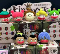 พร้อมส่งในไทย จุ่มจิ๋วน้องUgly and Cute Family ฟิกเกอร์ น้องน่ารักมาก มีแม่เหล็กอยู่บนหัวน้อง ราคาต่