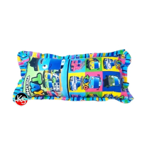 Sarung Bantal Cinta Jumbo Motif Karakter Tayo Bahan Kain Polymikro Renda