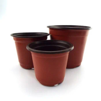 20pcs garden planter Nursery Plant grow pots cup For Flower Plastic Pot Gardening tools Home Tray Box Grow Pots wholesale
