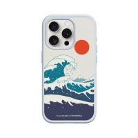 【RHINOSHIELD 犀牛盾】iPhone 13系列 SolidSuit MagSafe兼容 磁吸手機殼/貓咪海浪(I Love Doodle)