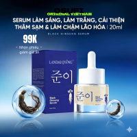 Serum Sâm Đen Chống Lão Hóa & Làm Trắng Sáng Da OSUFI (20ml) - Trẻ Hóa Tức Thì, Da Khỏe Mạnh.