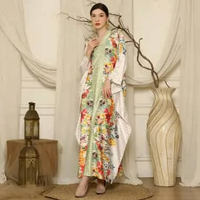 Kaftan Hijau | Dress Hijau | Kaftan Modern | Kaftan Premium | Kaftan Jumbo | Dress Jumbo | Long Dres