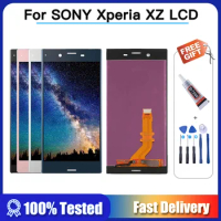5.2" Original For SONY Xperia XZ LCD Display Touch Screen Digitizer For SONY XZ F8331 F8332 SO-01J SOV34 601SO Screen with Frame