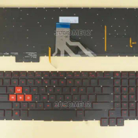 New For HP OMEN 15-CE 15-ce001la 15-ce002la keyboard Latin Spanish Teclado Red Backlit