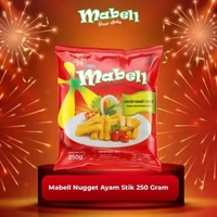 MABELL NUGGET AYAM STICK 250 GRAM