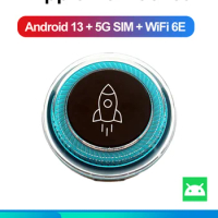 Apple Pie Rocket Android 13 Android Ai Box 8+128G QCM 6490 Qualcomm 6490 Support HDMI 5G SIM Card WiFi6 ApplePie Rocket