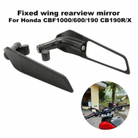 Suitable for Honda CBF1000, CBF600, CBF190, CB190R, CB190X, XL1000 motorcycle fixed wing rearview mirror side mirrors