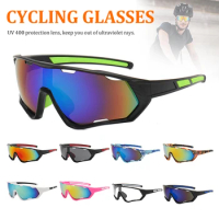 Cycling Sunglasses UV 400 Protection Polarized Eyewear Cycling Running Sports Sunglasses Windproof Cycling Goggles for Men Women