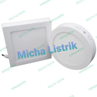 Lampu Downlight LED Kotak/Bulat 6W Outbow/ LED Panel Plafon 6W Outbow