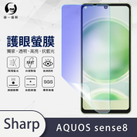 【o-one】SHARP AQUOS Sense8滿版抗藍光手機螢幕保護貼