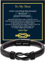 Fathers Day Dad Gifts for Dad Husband from Wife Valentines Gifts for Him Boyfriend Men Mens Bracelet