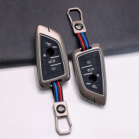เคสกุญแจรถซิลิโคนผสมสังกะสีสำหรับ BMW X1 X3 X4 X5 F15 X6 F16 G30 7 Series G11 F48 F39 520 525 f30 11
