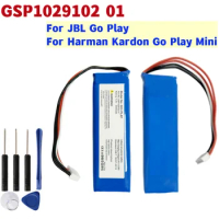 New GSP1029102 01 Battery For Harman Kardon Go Play Mini For JBL Go Play CP-HK06 Bluetooth Speaker B