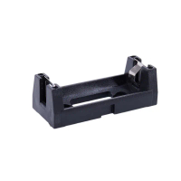 Vỏ nhựa, Giá đỡ pin nút 3V CR123A, Màu đen, cho ổ cắm pin