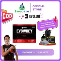 Evolene Whey Protein 1 Box 12 Sachet Evo Whey Vanilla | Shaker Evolene