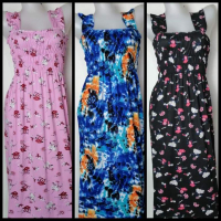 Long dress daster/pambaor duster/nursing dress bra design cotton spandex