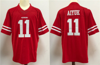 Jersi sulaman berkualiti tinggi NFL Jersey 49er USA Jersey 49ers ragbi Jersey musim baru sulaman bol
