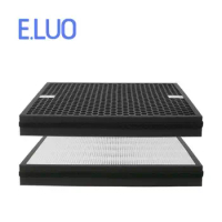 Custom Made Hepa Activated Carbon Composite Filter AC4158 for Philips AC4080 Air Purifier Parts
