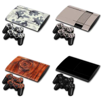 Good design for Ps3 super slim 4000 Console and Controllers stickers for ps3 slim 4000 vinyl sticker