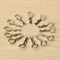 berbentuk R untuk HPI RC HSP untuk Auto Car Trunk Pin Klip Klip 1/10 Model Shell Badan Bolt