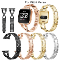 fashion X-design for Fitbit Versa smart watch replacement wristband aluminum bracelet for Fitbit Versa bracelet band accessories