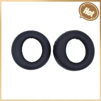 1 Pair Ear Pads Protein Leather Replacement Ear Pads Ear Cushions Cover Ear Pads Cushions for Sony PS5 Pulse 3D Wireless Headset