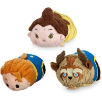 Disney Tsum Tsum Beauty and the Beast Plush Toys Dolls Beast Adam Belle Princess Tsum Stuffed Plush Toys Gifts for Kids