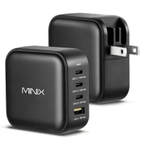 MINIX NEO P3 100W GaN USB Charger P3 100W Fast Charger for Macbook tablet for Mobile phone EU/US/UK Plug Adapter