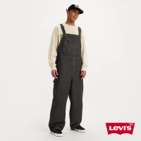 LEVIS 官方旗艦 Skateboarding™滑板系列 男款 寬鬆吊帶褲 人氣新品 A2092-0004