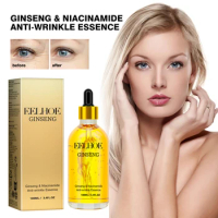 Ginseng Face Serum Natural Organic Plant Essence Reduce Wrinkles Shrink Pores Moisturize Nourish The