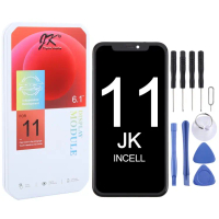 iPhone 11, Vật liệu JK incell, Bộ phận màn hình LCD, Màu đen, Bao gồm cả việc lắp ráp
