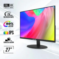 Sceptre IPS 27-Inch Business Computer Monitor 1080p 75Hz with HDMI VGA Build-in Speakers &amp; 24- Mon