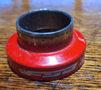 Vintage Red FSA Pig BMX Bike Headset Cup (Robinson, Haro, Powerlite, Dyno)