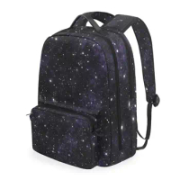 Fashion School Bags For Teenage Boy Girls Multi-function Detachable Backpacks Men Women Star Galaxy Backpack Student School Book