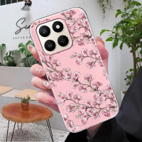 Case For Honor 200 Lite 400 Smart 4G 400 Pro 400 Lite 90 Smart 200 Smart 400 Smart 5G Peach blossom