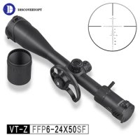 Discovery Optics Sight FFP VT-Z 6-24X50SF First Focal Plane 30mm Side Focus Tactical Optics Scope For Hunting Collimator Sight