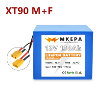 Brand new 32700 Lifepo4 Battery 12V 1 4S3P Built-in 40A Balanced BMS for Electric Boat and Uninterru