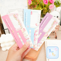 Sticky Notes Kotak + Strip Flamingo Sticky Note Kotak Strip Post It Pembatas Buku Halaman Penanda No