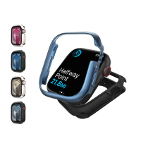 【MAGEASY 官方直營】Odyssey Apple watch 45mm航太鋁合金保護殼#粉紅色-粉紅色(45mm)