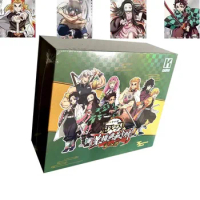 Newest Little Dino Demon Slayer Collection Card Iron Box Kimetsu No Japanese Anime Booster Box TCG Hobby Gift