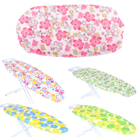 1 Pc 140*50CM Ultra Thick Heat Retaining Felt Ironing Iron Board Cover Easy Fitted Random Color