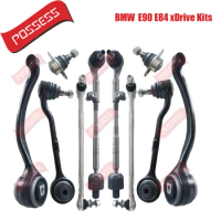 10 Pieces Front Suspension Control Arm Ball Joint Stabilizer Link Tie Rod End Kits For BMW 3 Series E90 E91 E92 X1 E84 xDrive