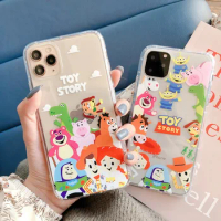 Cute Disney Phone Case for Apple IPhone 7 8 SE2 7Plus 8Plus XS Max 11 Pro 12 Pro TPU Phone Back Cover Cute Cartoon Shell Gifts
