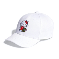 Adidas Hello Kitty Baseball Cap 女款 白色 凱蒂貓 聯名款 遮陽 棒球帽 II3356