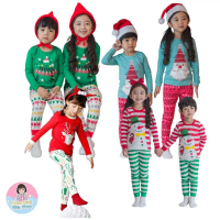 SANTA-A ชุดนอนเด็กลายคริสต์มาส ซานตาคลอส Santa แขนยาวขายาว ขนาด 1-8 ขวบ คําแนะนําผลิตภัณฑ์ใหม่ของเดื