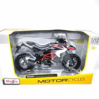 diecast miniatur motor Ducati hypermotard 1:12 maisto