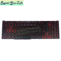 PT-BR Brazil Notebook Backlit Keyboard For Acer Nitro 5 AN517-51 AN517-52 AN715-51 Brazilian Portuguese Keyboard lg5p_n90brl
