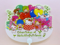 【震撼精品百貨】Hello Kitty 凱蒂貓 凱蒂貓 HELLO KITTY扇子-三麗鷗家族#35876 震撼日式精品百貨